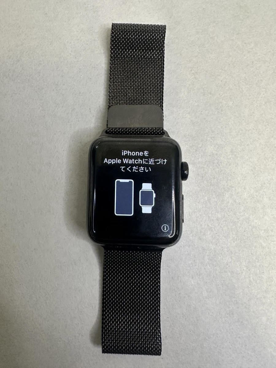 Apple Watch Series 3 Stainless Steel Band Stainless Steel Case