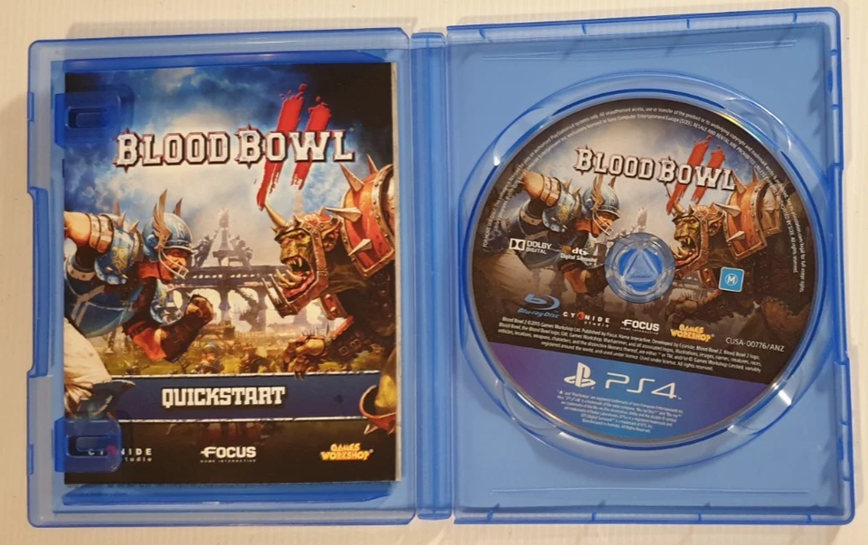 BLOOD BOWL II Game for Sony PlayStation 4 PS4 Warhammer Football Region 4 PAL. - Image 3 of 4