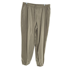 Good American Essential Track Pants Joggers Size XL Medium Brown High Rise Nylon