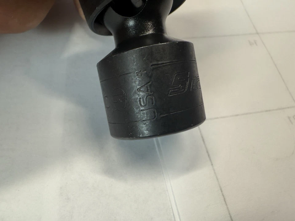Snap-On SAE 3/8" drive 5/8 6-point Shallow Swivel Impact socket new - Image 2 of 4