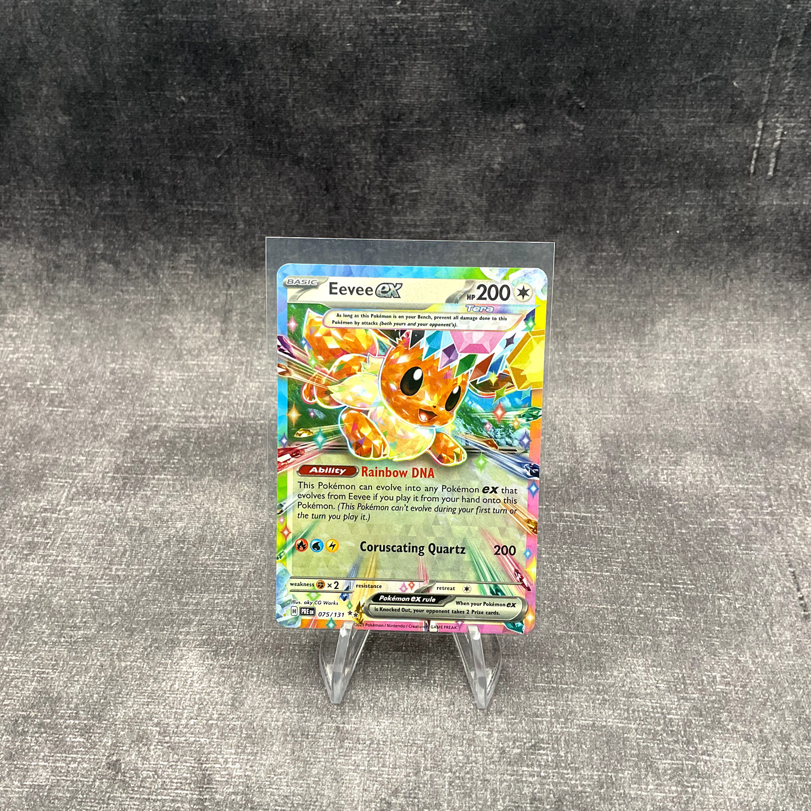 Eevee Ex #75 Prismatic Evolutions Pokémon