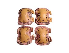 Tactical Combat Knee And Elbow Protective Pad Set Camo Paintball, Skating