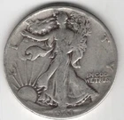 1941 P WALKING LIBERTY HALF DOLLAR 90% SILVER PHILADELPHIA .50¢ UNITED STATES