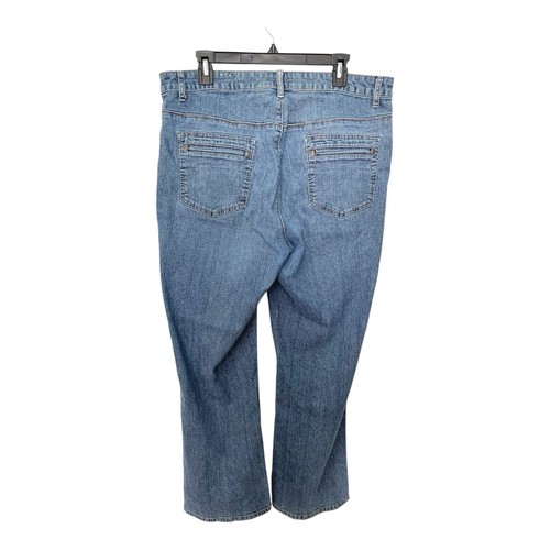 Jeans Westport Mujer Denim Talla 14 Azul 36" Cintura 29" Bolsillos Entrepierna - Imagen 2 de 9