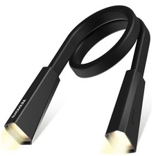 LED Neck Reading Light, Book Light for Reading in Bed, 2 Colors, 4 black-typec