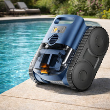 2026 Cordless Robotic Pool Cleaner Pool Vacuum for Inground Pools Wall Climing