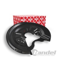 Febi Plus Spritzblech Bremsscheibe Hinten Links Passend FüR Audi A3 Seat Altea L