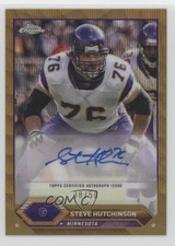 2023 Composite Topps Chrome Gold Wave Refractor 38/50 Steve Hutchinson Auto 4w2