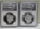 2024 S US Peace/Silver Morgan Dollars NGC PF70 Ultra Cameo