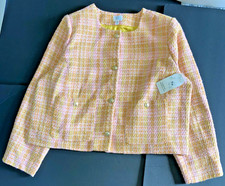 Time and Tru Women's Tweed Ladylike Blazer Jacket XXL Dress Casual Business NEW
