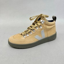 Veja Roraima Suede Desert Oxford Grey Kaki Mid Top Lace Up Sneaker Women's US 7