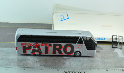 Rietze 62033 Neoplan Starliner PATRO TOURS Coach Bus 1:87 HO Scale 