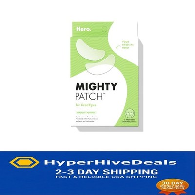 Hydrogel Eye Patches for Tired Eyes - 6 Count, Cooling & De-Puffing Solution