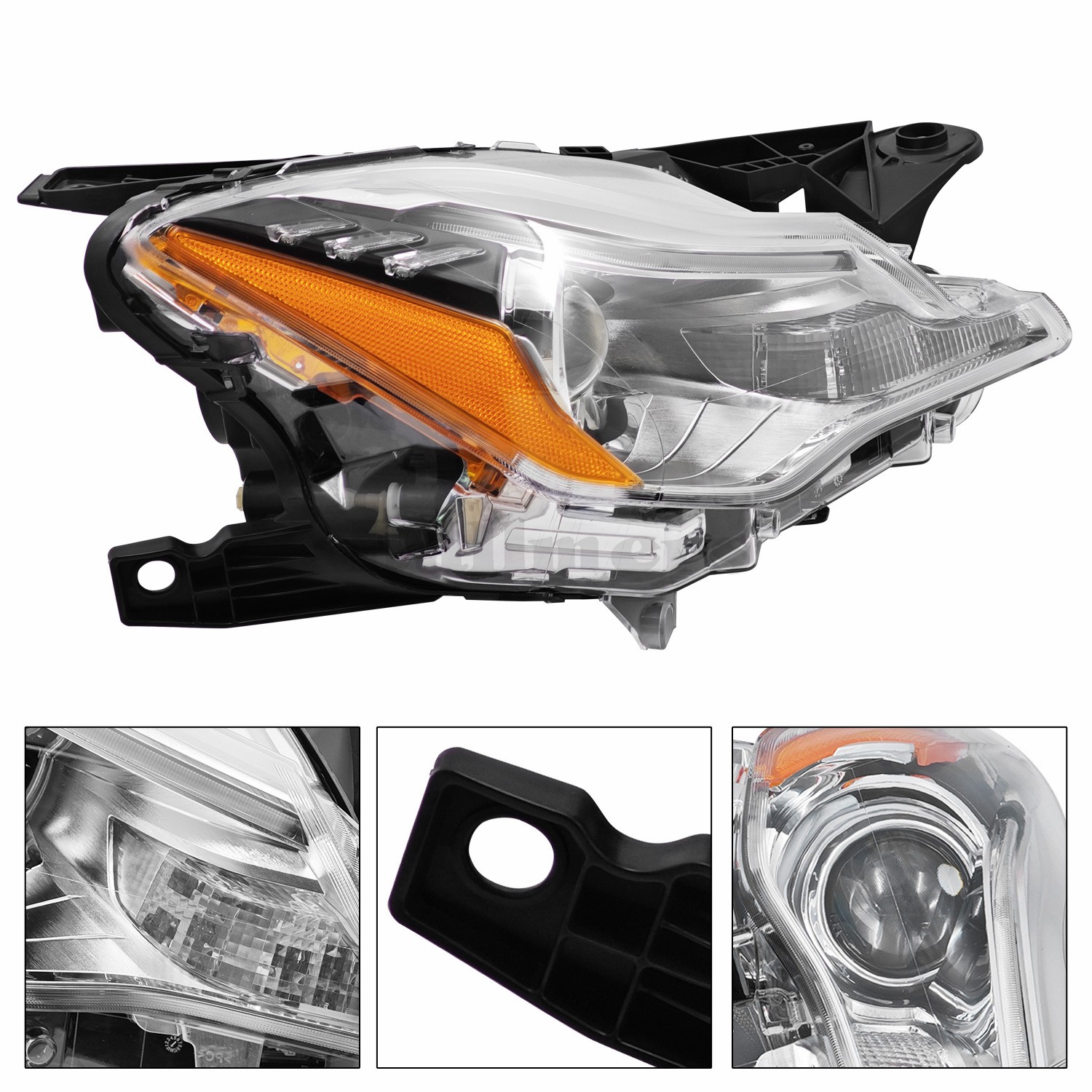 FOR MASERATI QUATTROPORTE FRONT RIGHT XENON HID HEADLIGHT 2014-2017 670006566