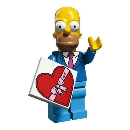 LEGO SIMPSONS SERIES 2 HOMER SIMPSON MINIFIGURE 71009