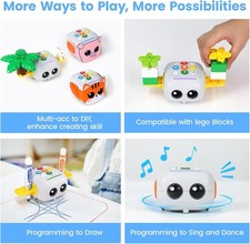 Talebot Basic Robot Toy for Kid Ages 3-5 Screen Free Early STEM Learning Toy New