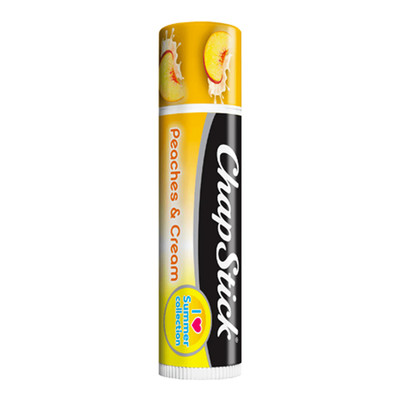 Lippenpflege ChapStick Peaches & Cream Pfirsich, feuchtigkeitsspendend, 1 Stk.