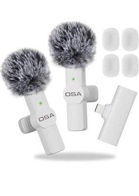 OSA Lavalier kabelloses mobiles Mikrofon für iPhone Videoaufnahme NUR IPHONE