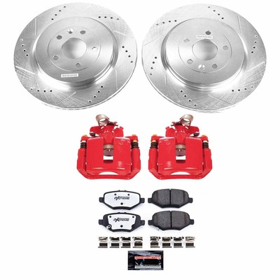 Power Stop KC6376-36 Z36 Extreme Performance Truck And Tow 1-Click Brake Kit w/C