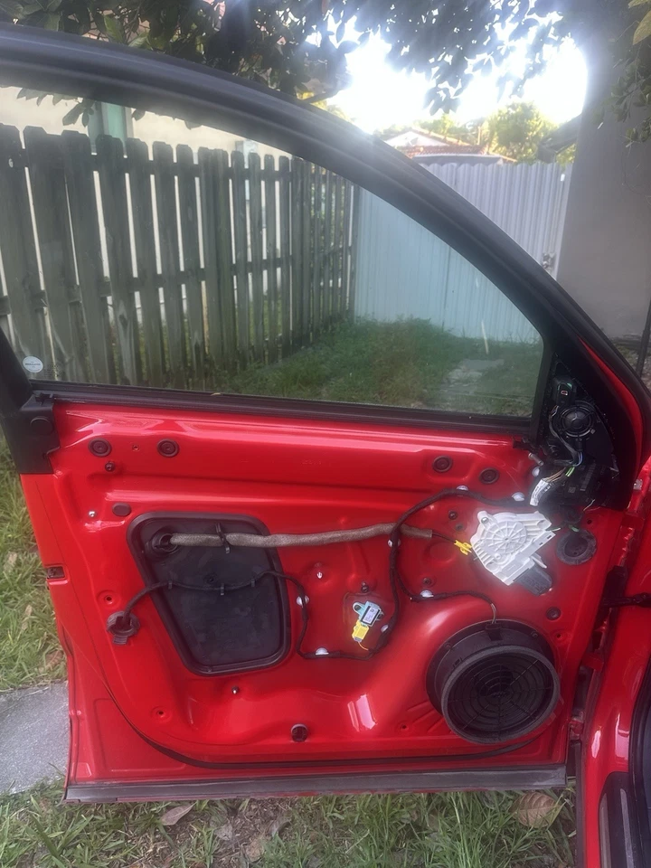 Audi Q3 2015-2018 Front Left Driver Door Red OEM - Image 2 of 3