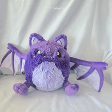 Squishable Spooky Bat Plush Stuffed Toy Purple Vampire 9 Inch 2024
