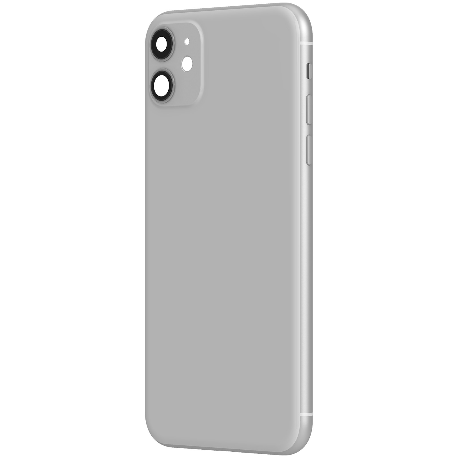 Châssis iPhone 11 gris clair pièce détachée boîtier vitre arrière verre