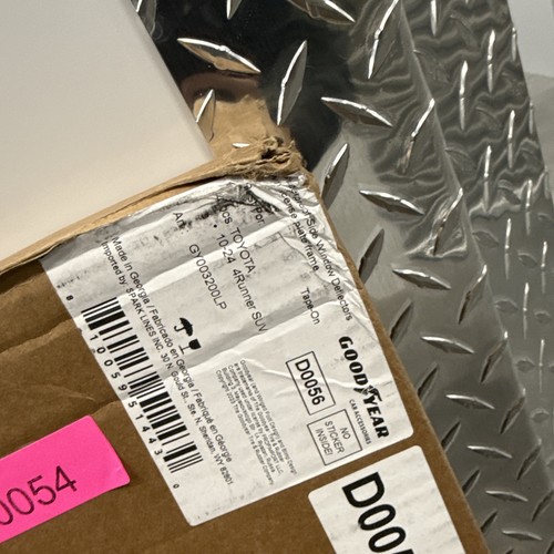 Goodyear Shatterproof Side Window Deflectors For Toyota 4Runner 2010-2024, Tape-on Rain Guards Window Visors Cars Vent Deflector Vent Visor Car Accessorie
