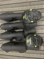 Elite Sports Muay Thai Shin Guards Kickboxing Pads With Sanabul Mits