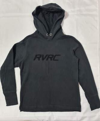 Revolution Race Rvrc Women Black Chill Hoodie Sweatshirt Sweater Jumper Pullover
