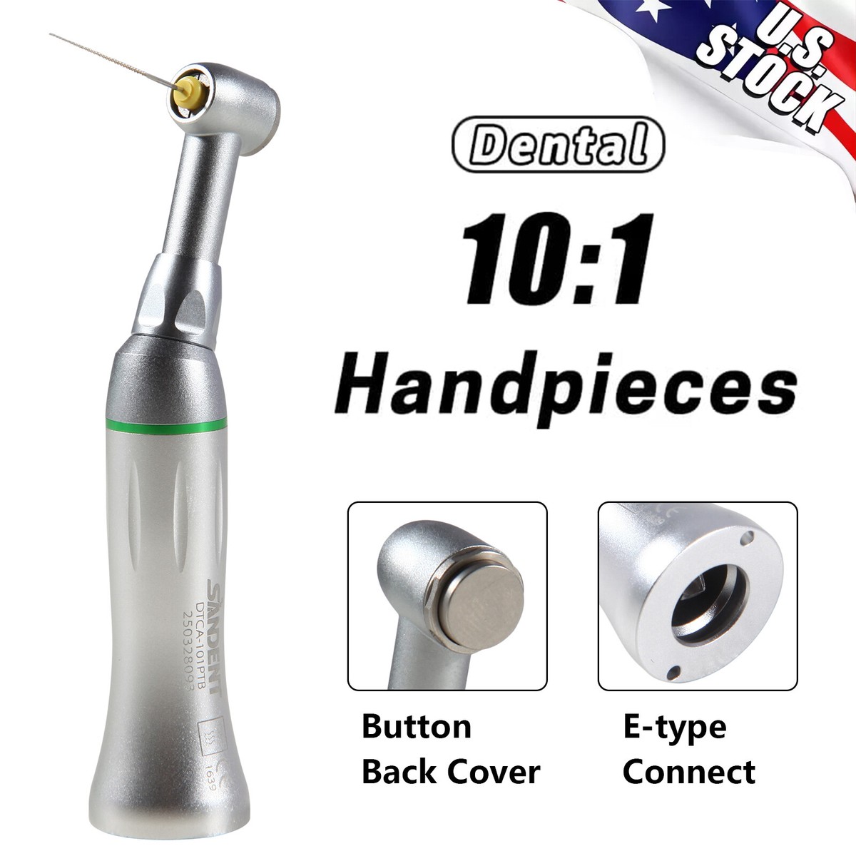 Dental 10:1 Endo Handpiece M4 Safety Reciprocating Contra Angle