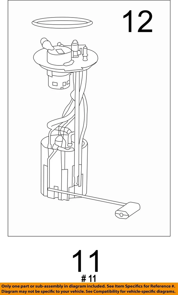 Used Fuel Pump fits: 2016 Ram Promaster 3500 van  Grade A - Image 4 of 4