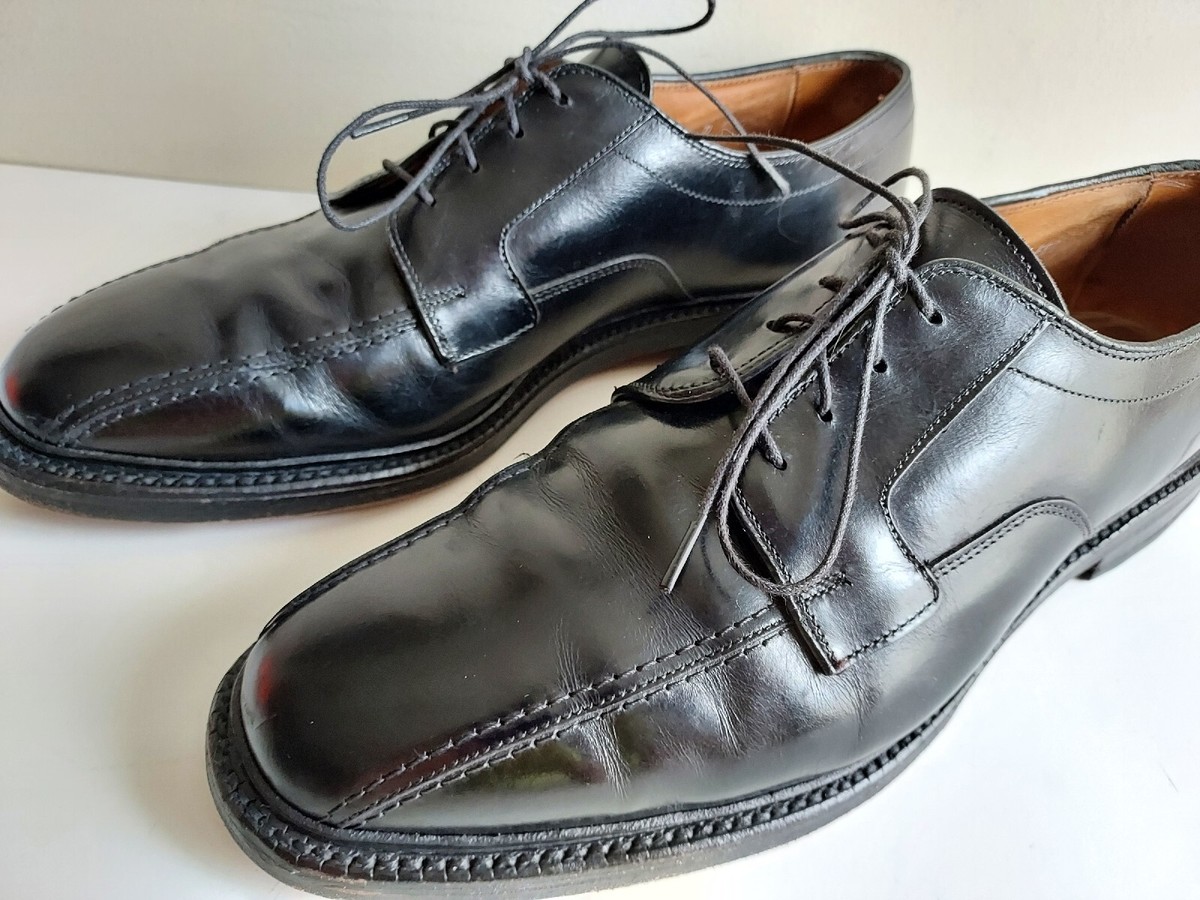 Allen Edmonds Hillcrest Black Leather Oxford Dress Shoes  display picture 2