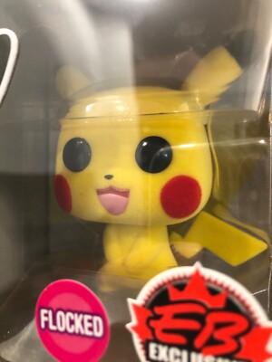 希少Funko POP ピカチュウ353 Flocked GameStop限定 Pokemon - Pikachu 353 Flocked Funko Club Exclusive Only Gamestop