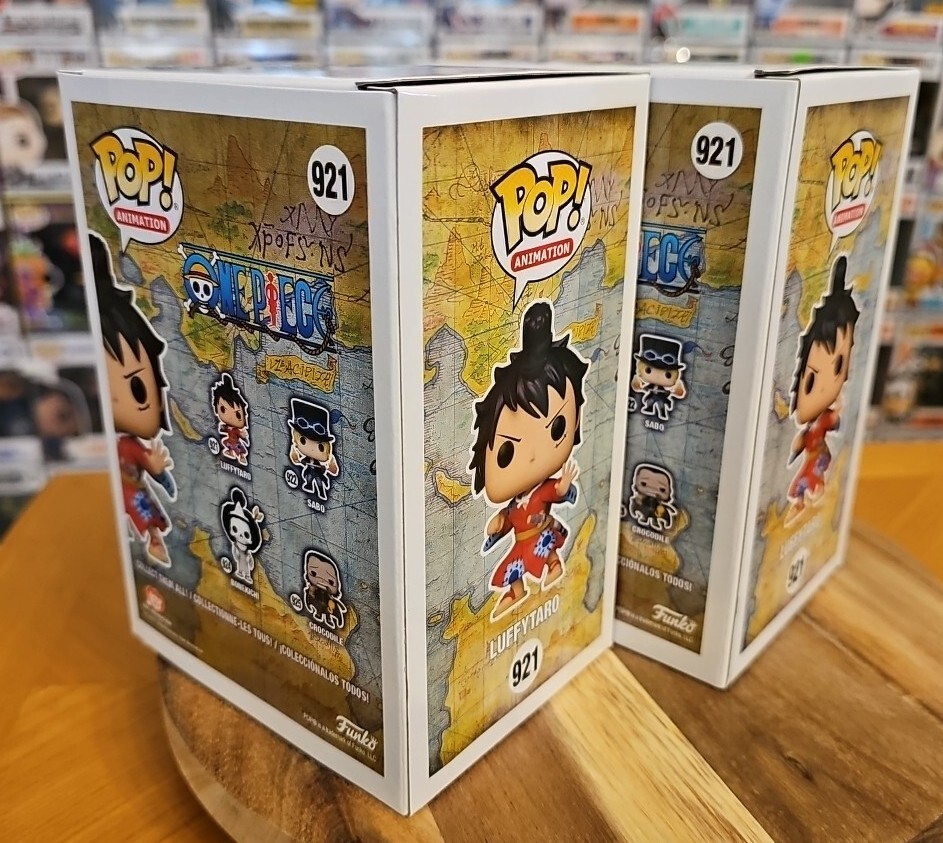 Funko Pop #921 Luffytaro 直筆サイン入り Colleen Clinkenbeard Signed Metallic Luffytaro Funko Pop