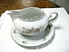 Vintage Winterling Schwarzenbach Gravy or Sauce Bowl with Underplate