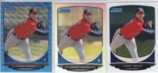 Andry Ubierra 2013 Bowman Chrome BCP159 Chrome Prospect Card Lot w/refractors