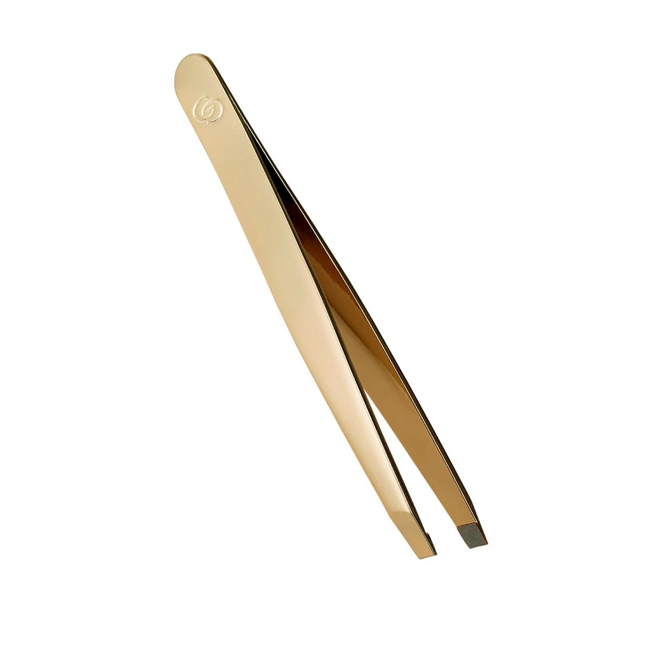 ORIFLAME GIORDANI GOLD SLANT TWEEZERS angled tip flawless perfect arched brows