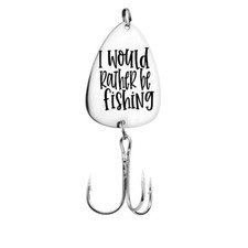 Best Gift for Anglers, Fisherman. Engraved Fishing Hooks Lure. Fishing gear