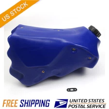Plastic Gas Fuel Tank 3.6 Gal For Yamaha YZ 125 250 1996-2001 Blue