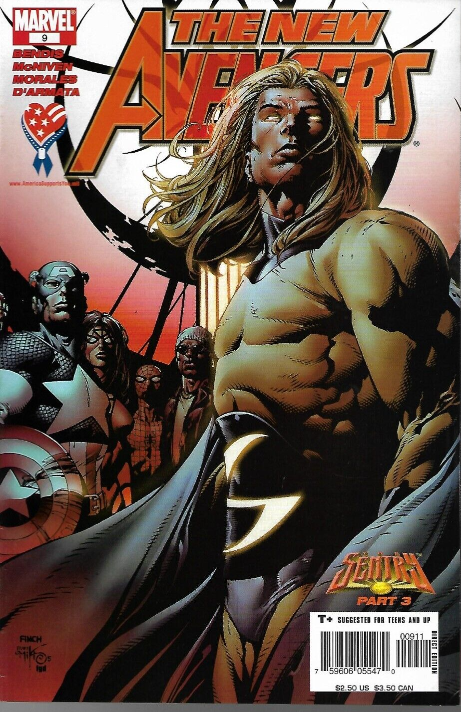 NEW AVENGERS (2005) #9 - Back Issue