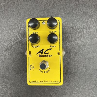 Xotic Effects USA AC Booster Strain System Overdrive Verzerrung Gitarrenpedal