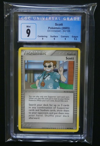 Scott graded CGC 9 for sale on eBay