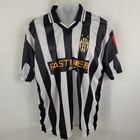 Juventus Soccer Jersey FC Football Club Italy Striped SS Shirt Mens Large