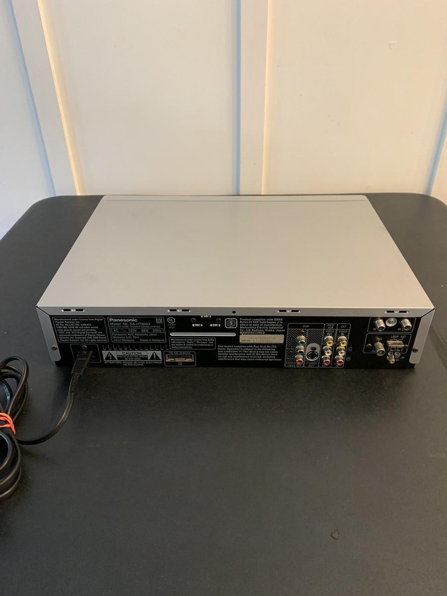 Panasonic SA-HT800V DVD/VCR Combo Recorder- 4 Head Prog. Scan