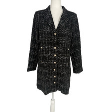 Abito donna Pomander Place tweed Stacie XL nero classico designer carriera