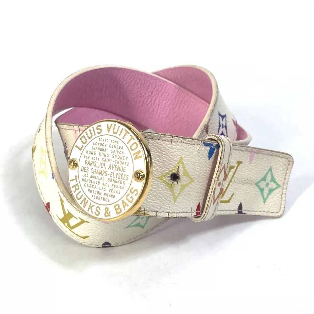 Louis Vuitton - Trunks & Bags Monogram Multicolore Canvas Belt