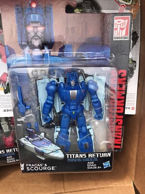 Transformers Titans Return Deluxe Scourge MOSC Mint Sealed