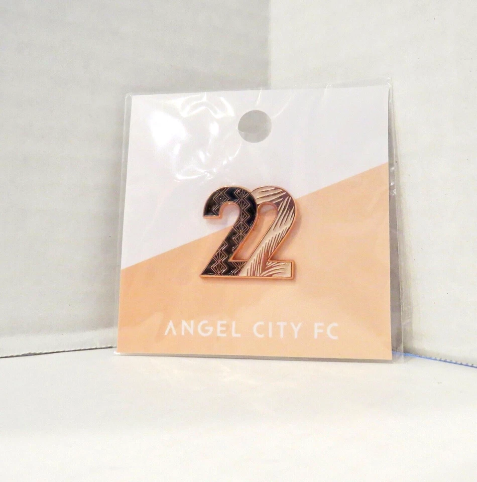 NWSL ACFC Angel City Football Club INAUGURAL YEAR LAPEL PIN - Image 4 of 4