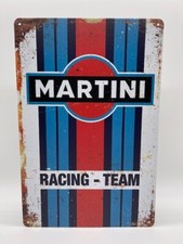 Blechschild Martini Racing 20x30cm Nostalgie Retro Reklame Vintage Deko Garage