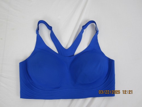 All in Motion Women's Sculpt High Support Embossed Sports Bra Blue M - Picture 14 of 15